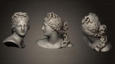 Busts and heads antique and historical (BUSTA_0567) 3D model for CNC machine